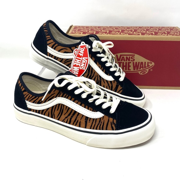💖MEGA SALE💖VANS Women VN0A5HYR9ZY Style 36 Decon SF Animal Stripes Brown - Picture 9 of 10